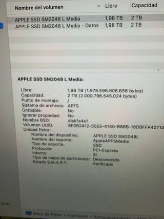 iMac 27 Intel i9 64GB RAM 2TB SSD