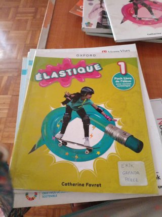 Libro escolar francés (2 libros)