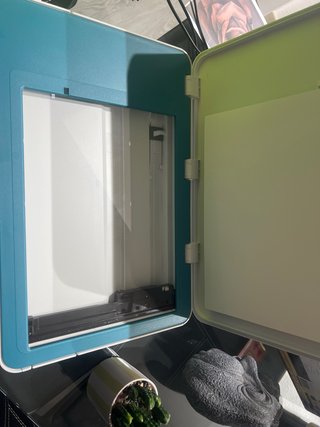 Impresora HP Blanca y Azul