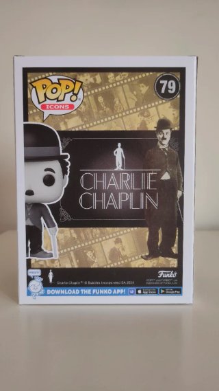 Funko POP! #79 POP Icons - Charlie Chaplin