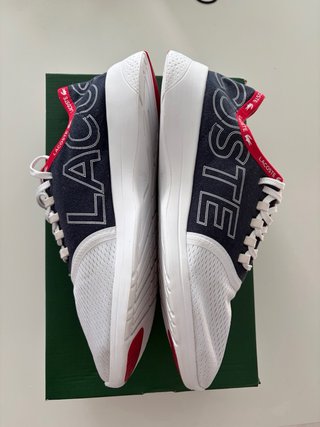Zapatillas Lacoste LT Fit 119 Blancas/Rojas