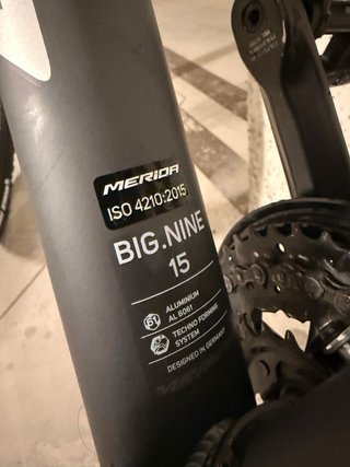 Bicicleta Mérida Big Nine 15 L 29