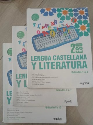Lengua castellana y literatura 2 ESO Unidades 8...