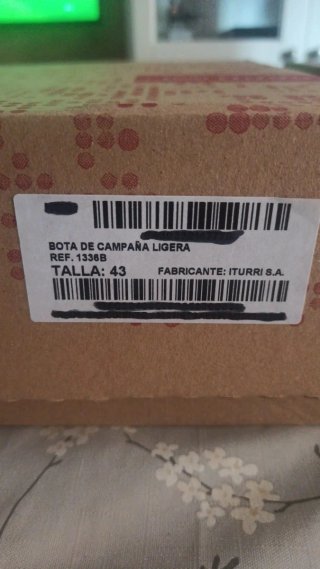 Bota campaña ligera E.T. Iturri Marrón/Verde