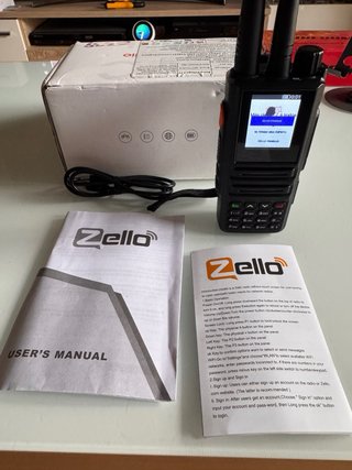 Walkie Talkie Zello POC 4G Negro