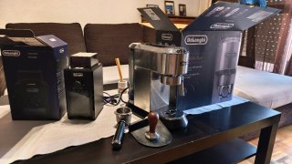 Molinillo DeLonghi Eléctrico Negro