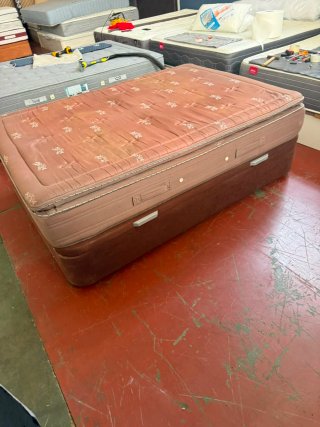 135x190 COLCHÓN FLEX BORNEO VISCO + CANAPÉ