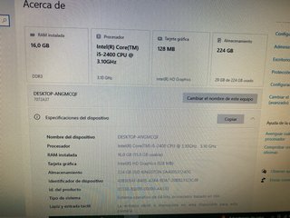 PC Completo Lenovo i5 16GB SSD + Monitor Samsung