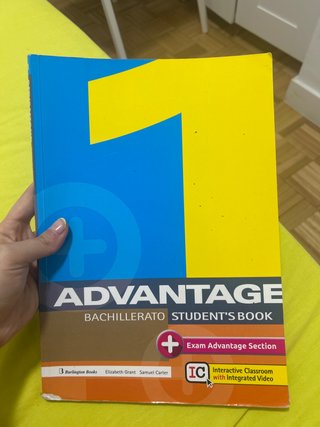 Advantage Student's book. Bachillerato 1
