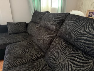 Sofá Chaiselongue 3 Plazas Tela