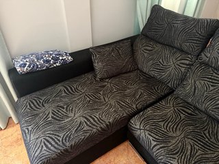 Sofá Chaiselongue 3 Plazas Tela