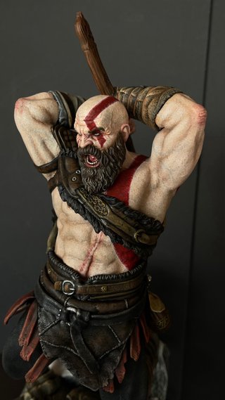 1/6 Kratos vs Troll 49cm