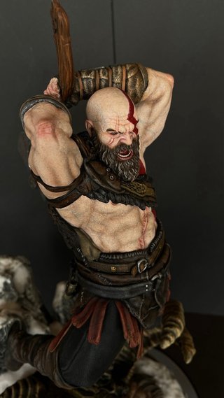 1/6 Kratos vs Troll 49cm