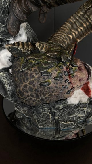 1/6 Kratos vs Troll 49cm