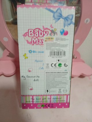 Muñeca Bebé Conejito Rosa