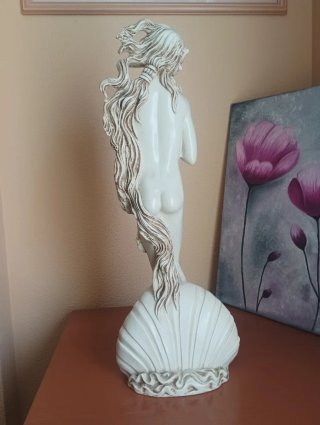 Estatua Nacimiento de Venus Vintage