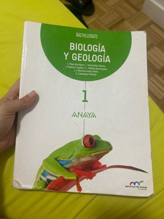 Biología y geología, Bachillerato 1 Aprender es...