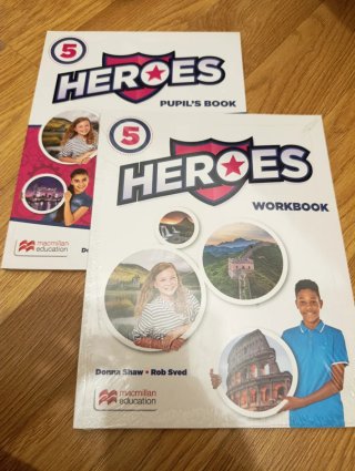 5 primaria ingles héroes pupils book y workbook