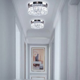 lámpara led de cristal vintage