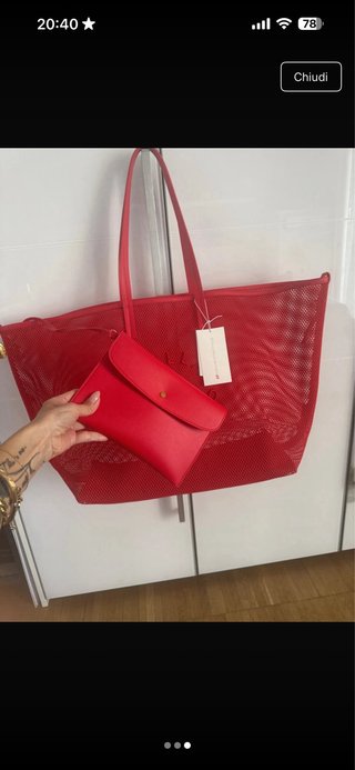 Stella McCartney x H&M Shopper Rossa