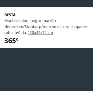 Aparador BESTA Ikea