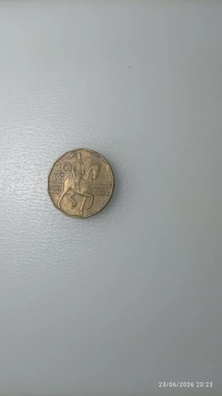 Moneda 10 Kč 1993 República Checa
