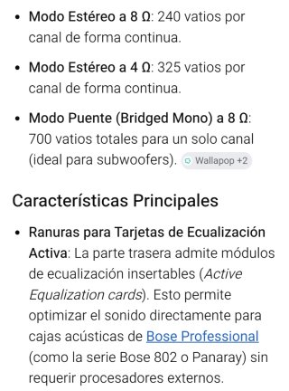 Etapa de Potencia Bose 1400w
