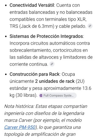 Etapa de Potencia Bose 1400w