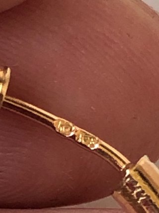 Pendientes Aro Oro 18k