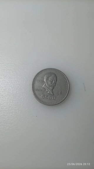 Moneda 500 Pesos Mexicanos 1988