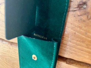Funda de viaje Rolex Verde