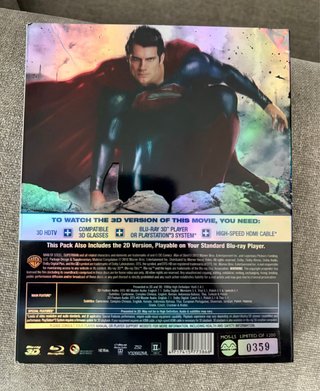 Man of Steel Edición Coleccionista Bluray superman