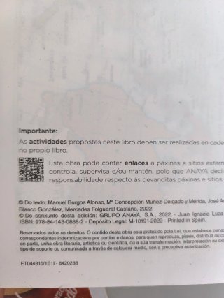 Xeografía e historia, 1 ESO, Galicia, Operación...
