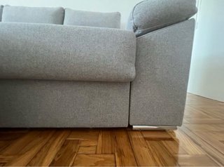 Sofá Chaiselongue Gris
