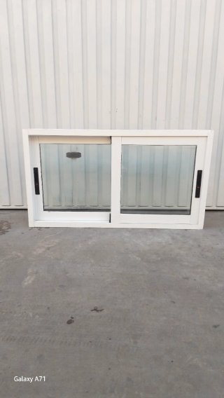 Ventana aluminio 115.5x63.5 cristal double
