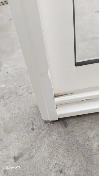 Ventana aluminio 115.5x63.5 cristal double
