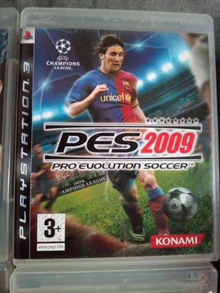 Lote 4 Videojuegos PS3 PES (2008-2011)