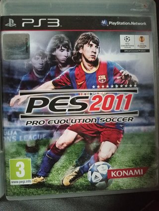 Lote 4 Videojuegos PS3 PES (2008-2011)