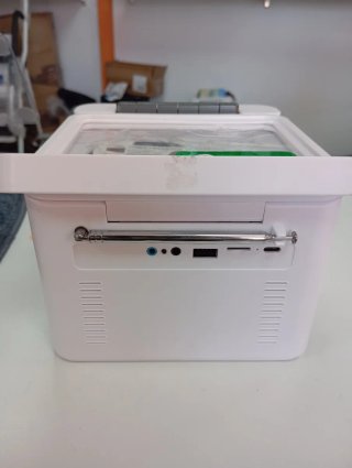 Reproductor CD-W16 Portátil con Cassette