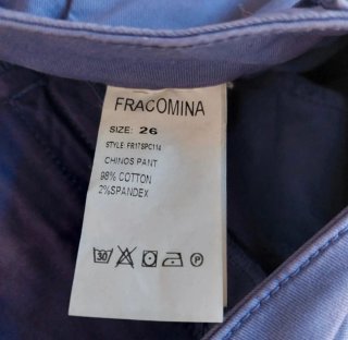 Pantaloni Fracomina viola taglia 26
