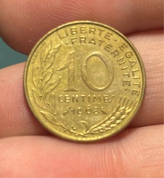 Lote 3 Monedas Antiguas Francia 1932-1985