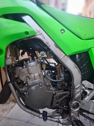 Kawasaki Motocross Verde
