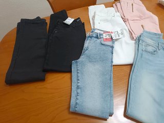 Vaqueros varios colores y tallas