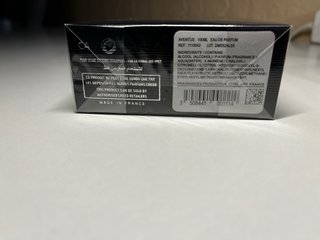 Creed Perfume Caja Negra y Dorada