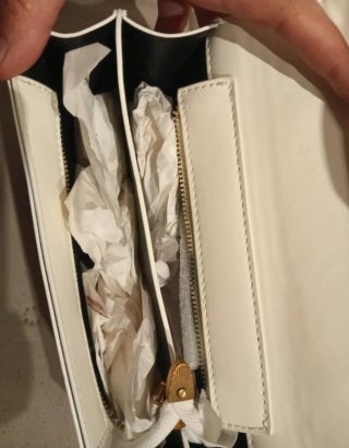 Borsa Pinko Bianca e Dorata