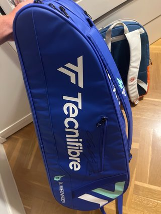 Borsa per racchette Tecnifibre 12 racchette blu
