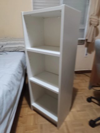 Estantería blanca