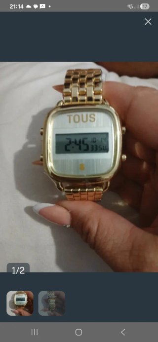 Reloj Tous Dorado