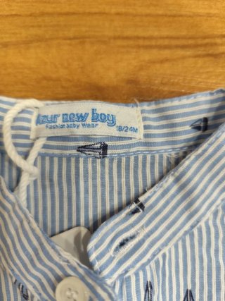 Conjunto Camisa y Pantalón Corto Niño