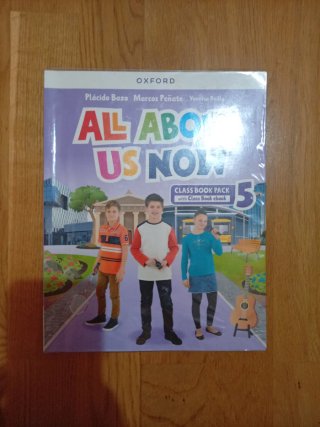 Libro inglés 5 primaria all about us. Oxford